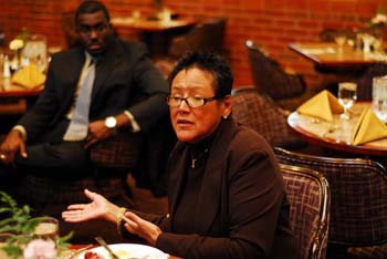Elaine Brown Speaks at BU (16)