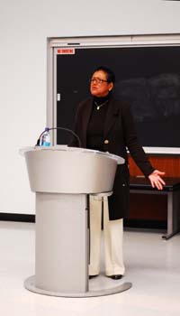 Elaine Brown Speaks at BU (25)